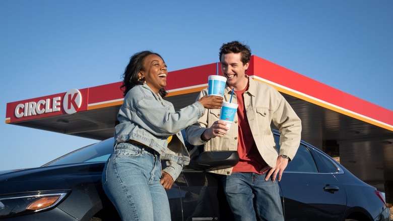 People enjoying Circle K drinks