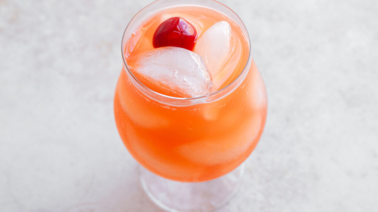 fruity cocktail with maraschino