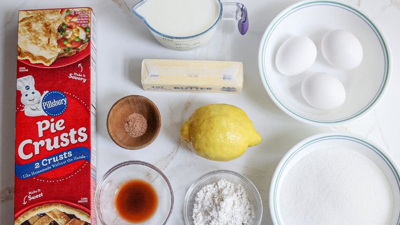 ingredients for buttermilk pie