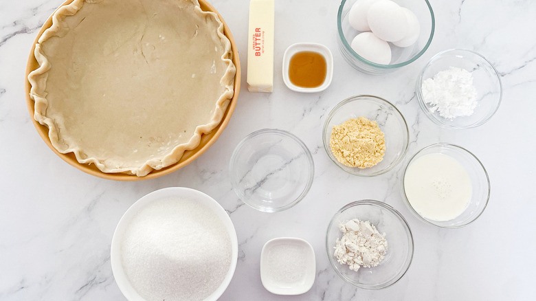 ingredients for chess pie