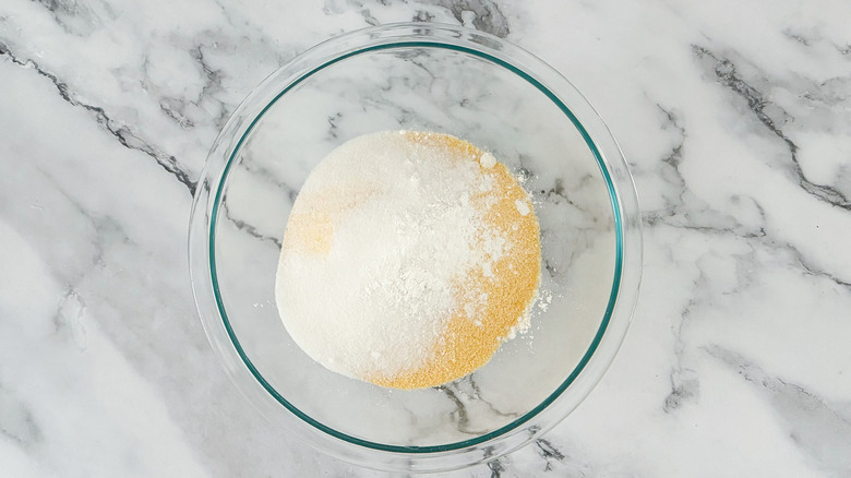 dry ingredients in bowl