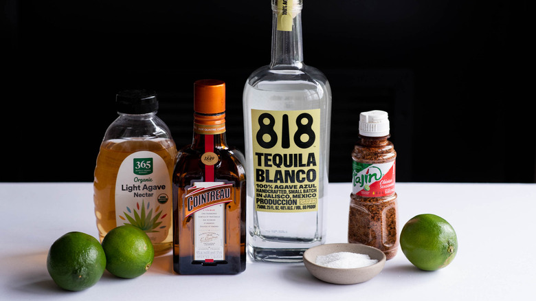 ingredients for margarita