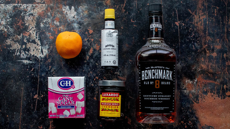 ingredients for classic old fashioned