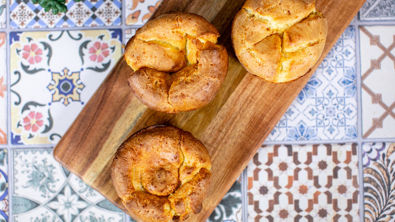 freshly baked popovers