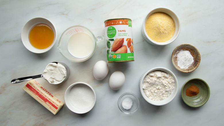 sweet potato cornbread ingredients