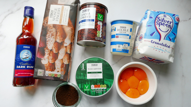 ingredients for tiramisu