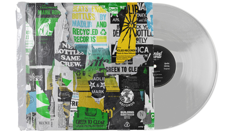 Coca-Cola Recycled Records vinyl