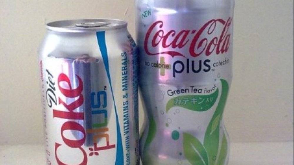 diet coke plus green tea