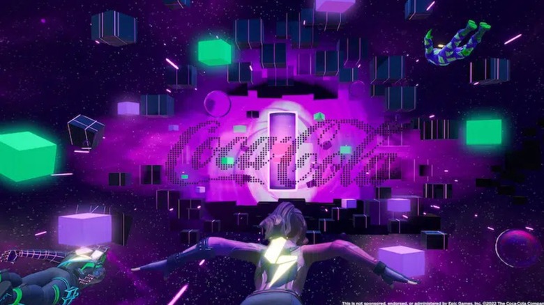 Coca-Cola pixels in space