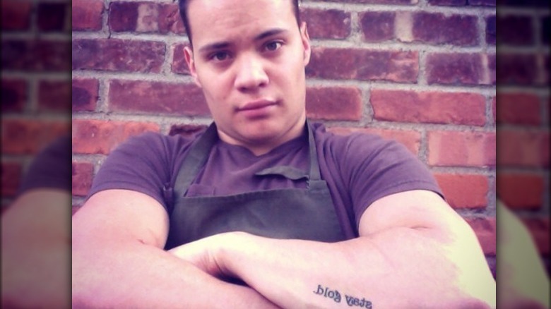 Hell's Kitchen contestant Cody Candelario