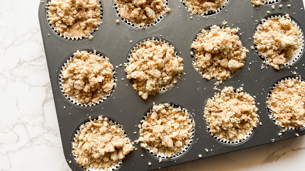 coffee cake muffins baking