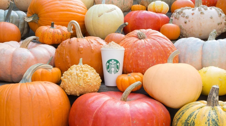 Starbucks pumpkin spice latte