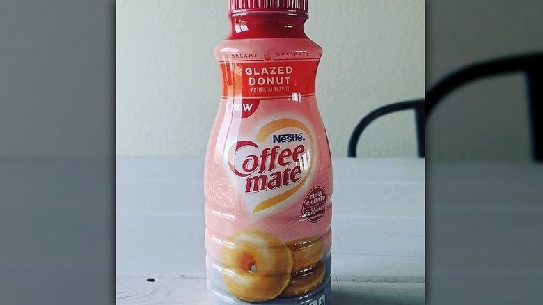 Coffee Mate Glazed Donut creamer bottle