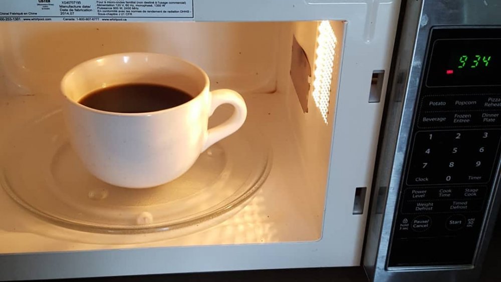 Microwave coffee