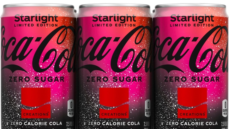 New Starlight Coke cans