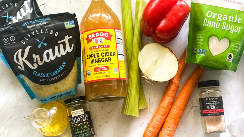 ingredients Cold Sauerkraut Salad