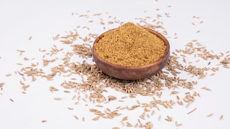 cumin powder in a bowl