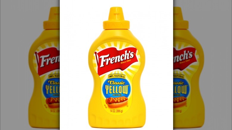 French's mustard bottle