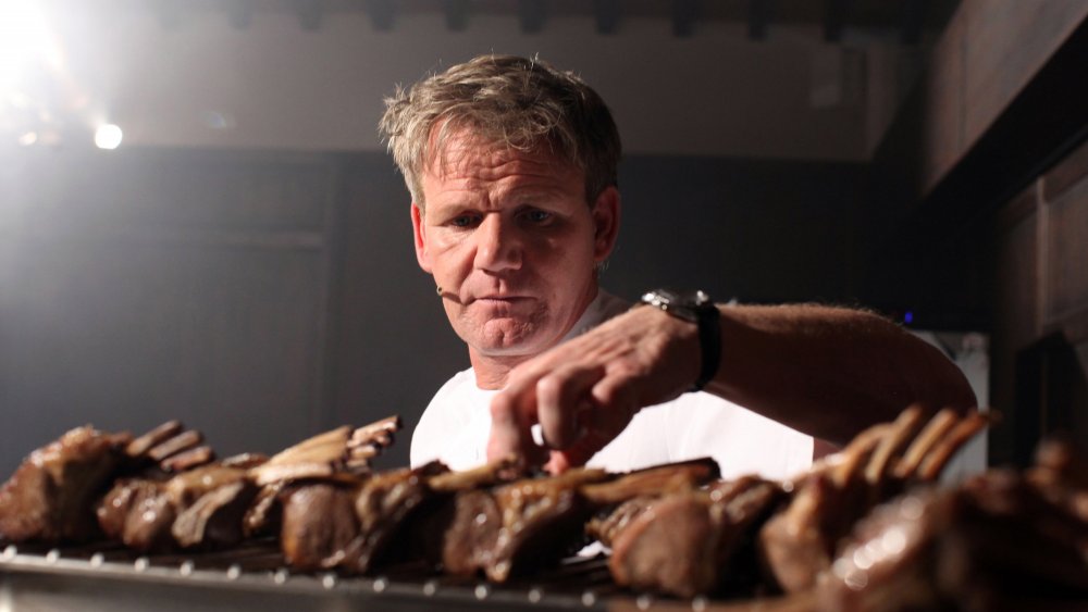 Gordon Ramsay cooking