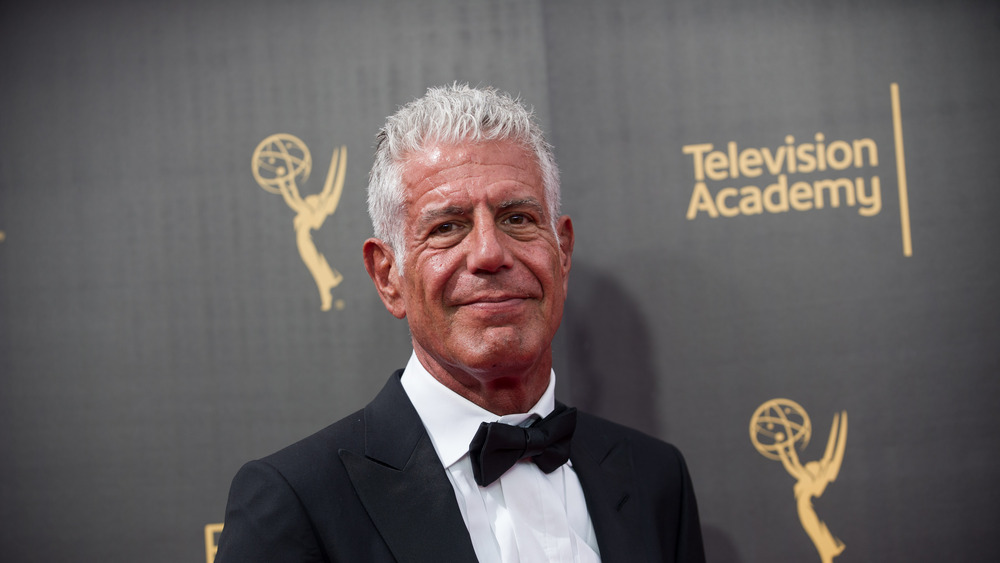 Anthony Bourdain at Emmys