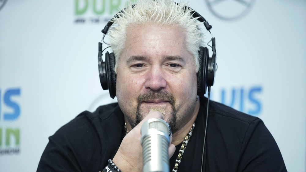 Guy Fieri at a Sirius event