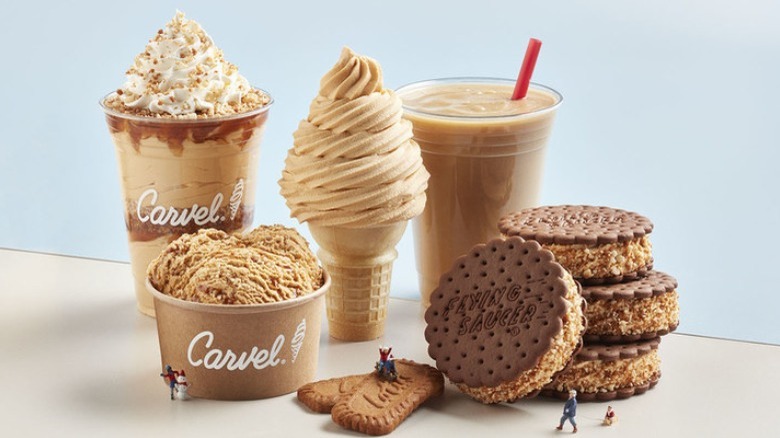 Biscoff and Carvel cookie butter products