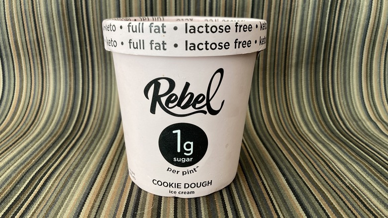 Rebel Cookie Dough ice cream