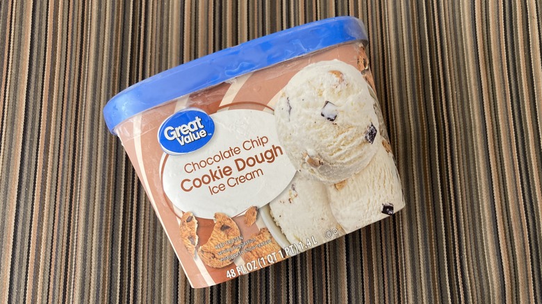 Great Value cookie dough ice cream