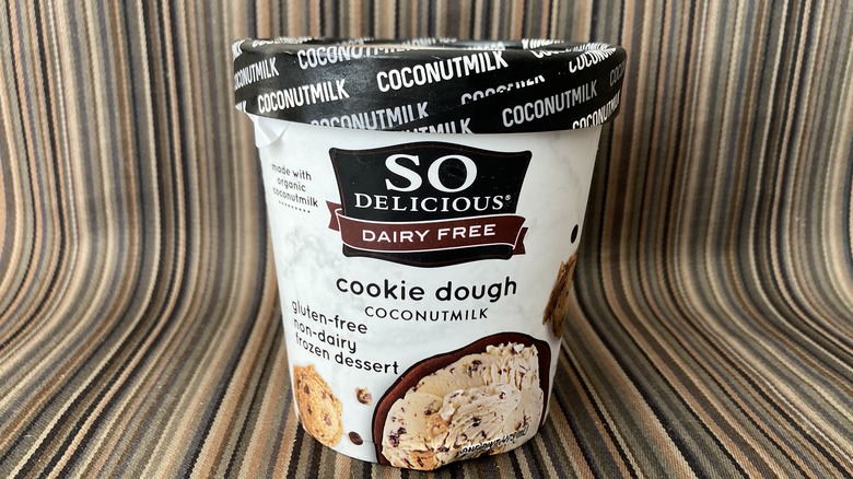 So Delicious cookie dough ice cream