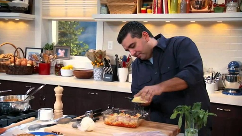 Buddy Valastro on the set of Kitchen Boss. 