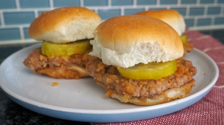 5-Ingredient copycat White Castle hamburgers