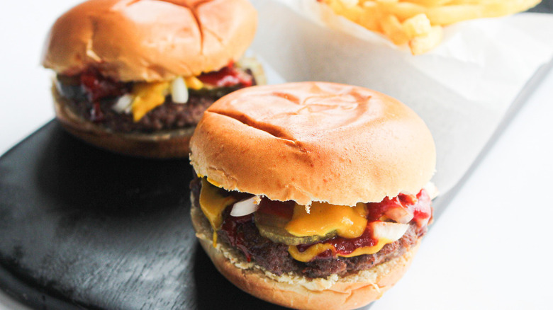 Copycat McDonald's Happy Meal hamburger