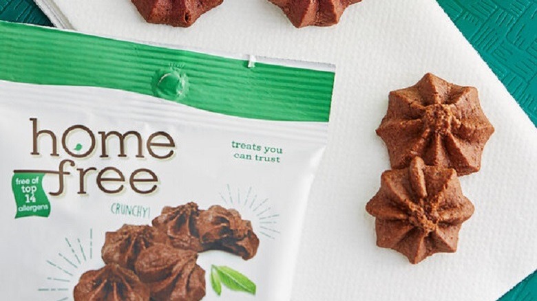 Home Free Chocolate Mint Mini Cookies