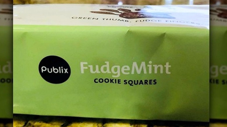 Publix Fudge Mint cookies