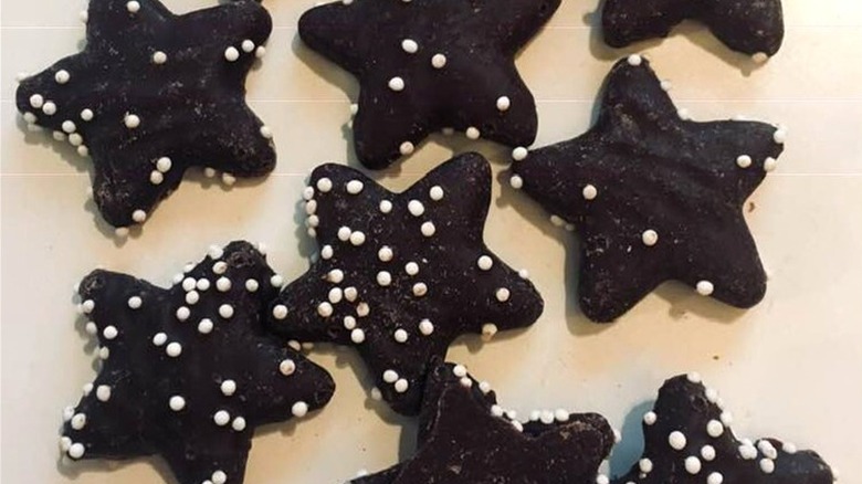 Trader Joe's Dark Chocolate Mint Stars