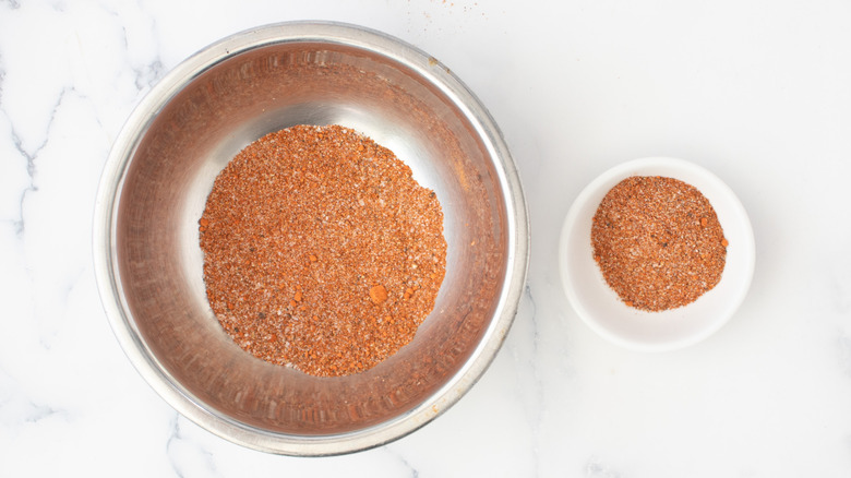 spice blend in two bowls