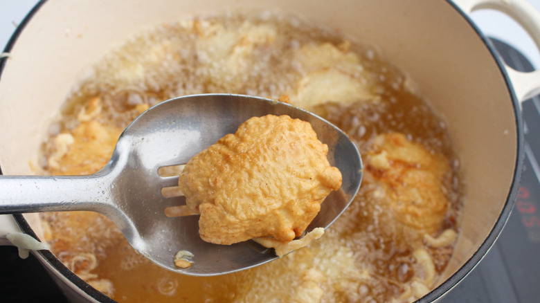 Photo of Chicken McNuggets frying