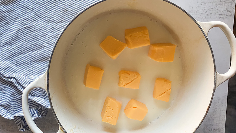 velveeta cubes in sauce