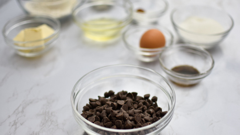 different kinds of ingredients placed in small bowls