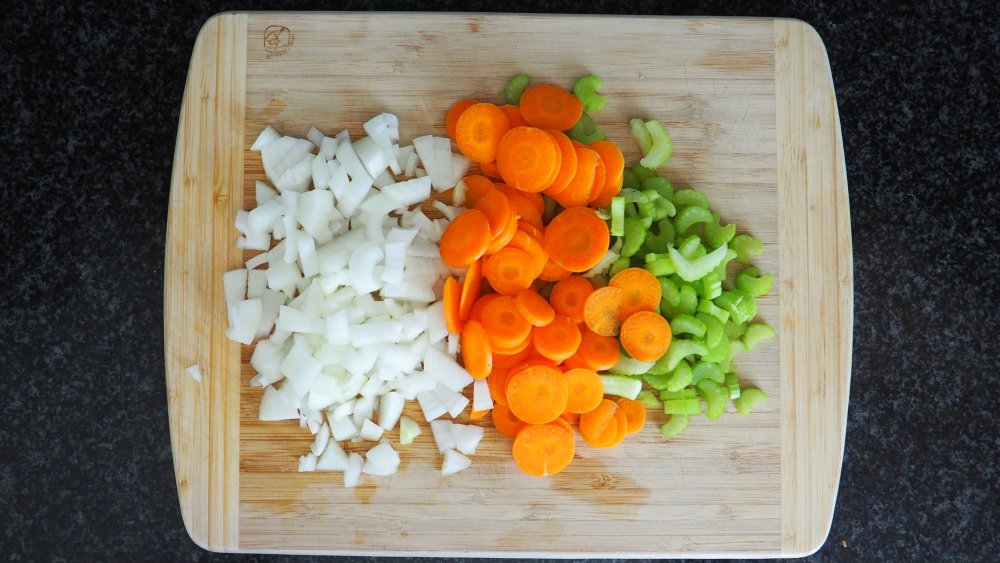 what vegetables are in copycat Panera chicken noodle soup