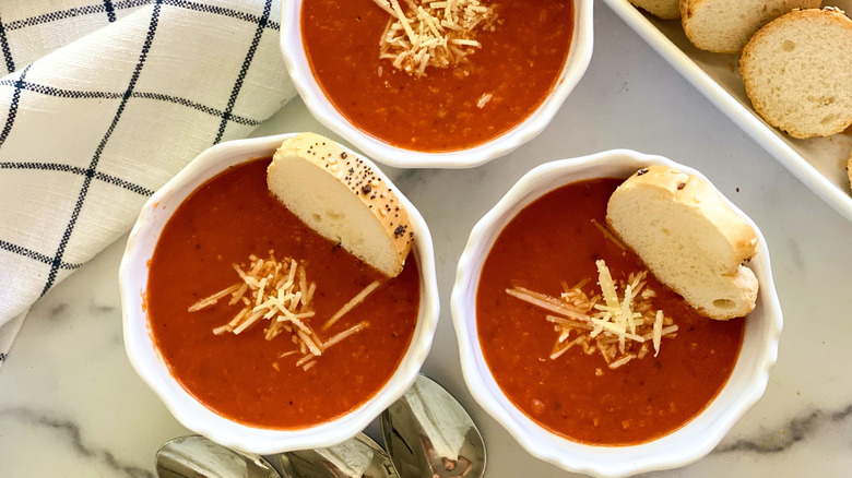 copycat Panera tomato soup