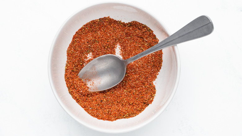 spices mixed together in bowl