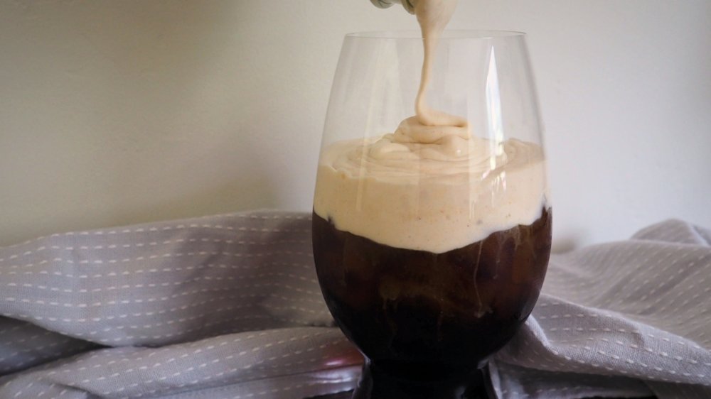 making copycat Starbucks pumpkin cream cold brew