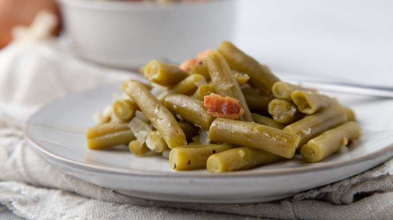 copycat green beans in bowl