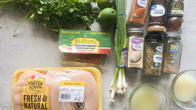 Copycat Trader Joe's Pollo Asado ingredients 