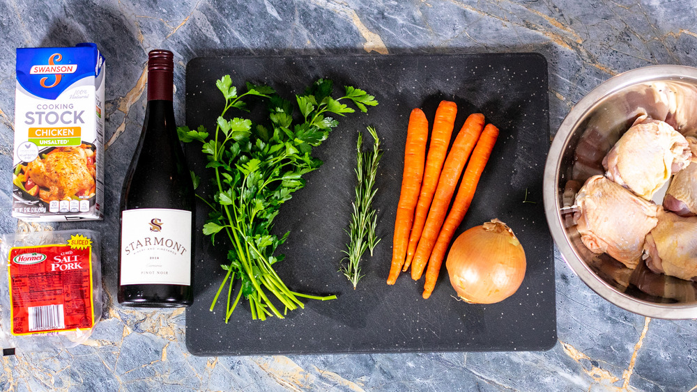 coq au vin ingredients chicken