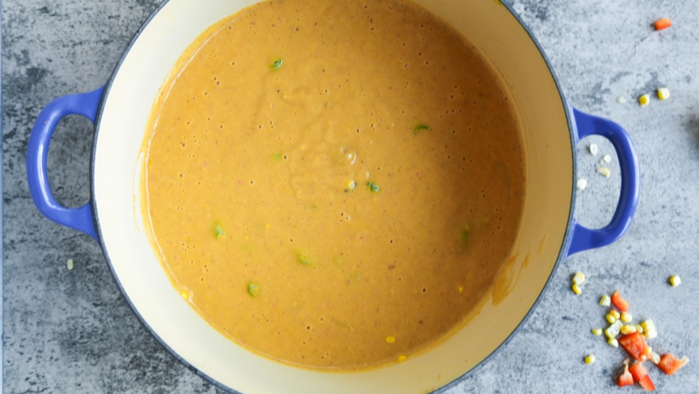 corn chowder blended