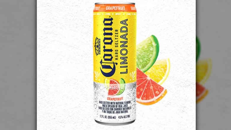 Corona Hard Seltzer Limonada Grapefruit