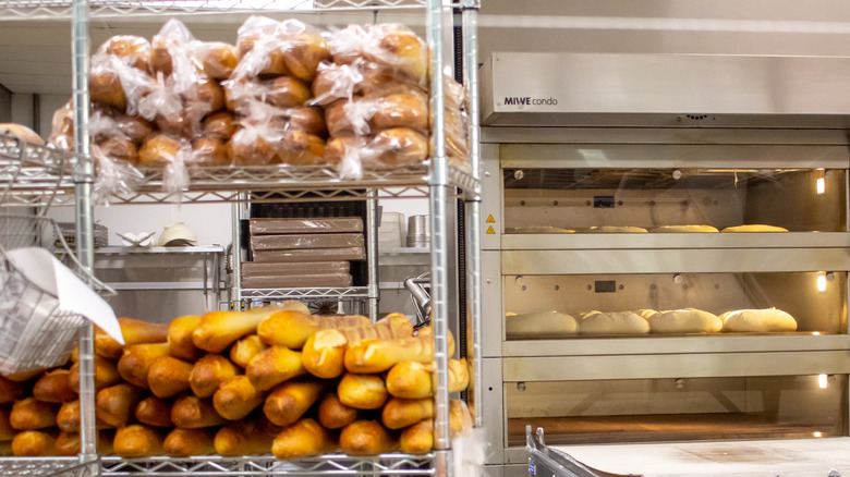 Bread in Costco bakery 