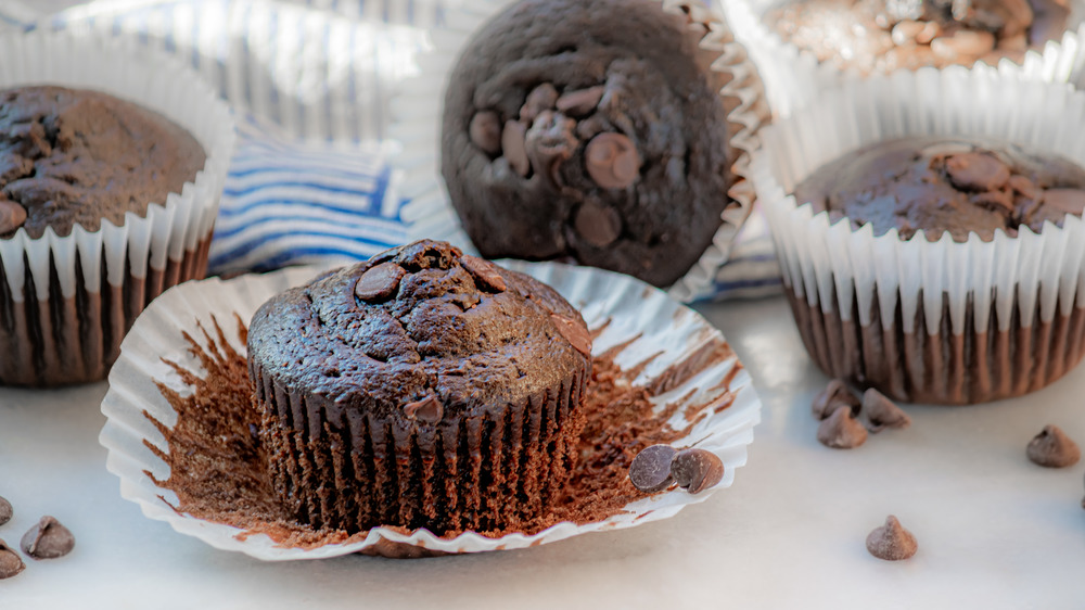 recipe for Costco copycat chocolate muffins